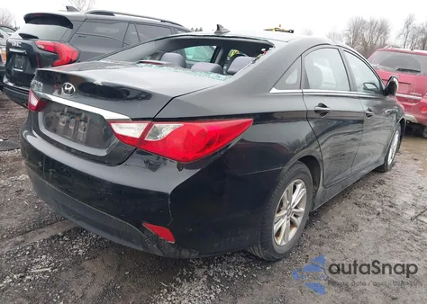 2014 Hyundai Sonata Gls from USA, damaged, VIN 5NPEB4AC2EH912901